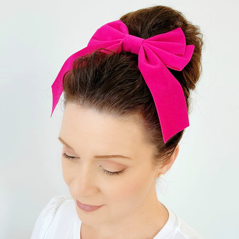 Gwynnie's Accessories | Charlotte Hair Clip Sizzling Pink