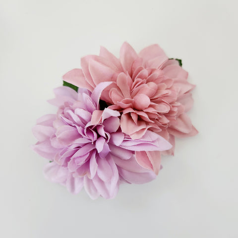 Gwynnie's Handmade Hair Flower - Easter Blooms Hoppy | Lavender/Floss