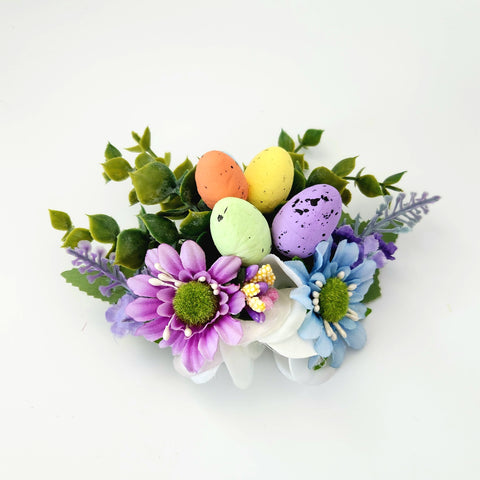 Gwynnie's Handmade Hair Flower - Easter Blooms Egg Hunt
