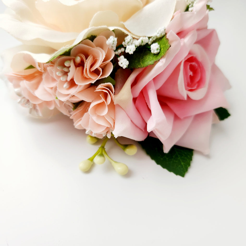 Gwynnie's Handmade Hair Flower - Princess Peach