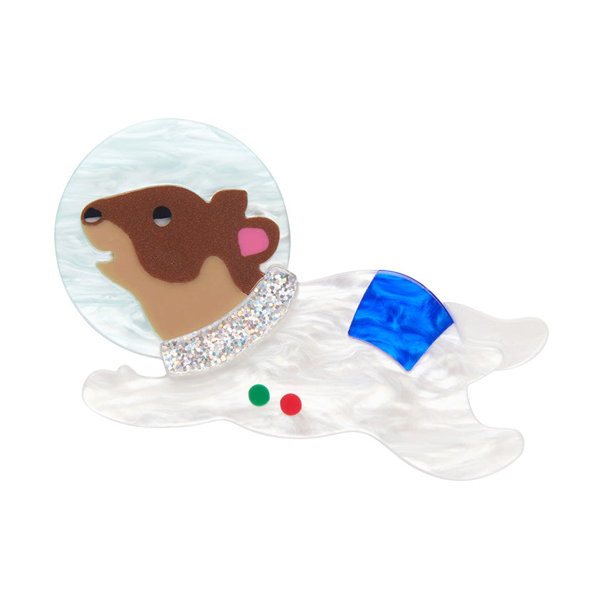 Erstwilder Brooch  -  Mission to the Moon | Stout-Hearted Spaceham
