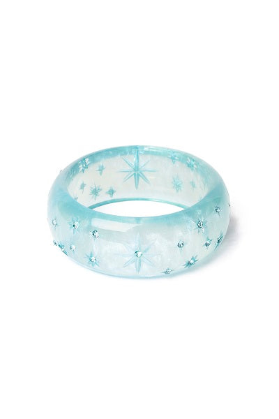 Splendette Birthday Party Sky Tulle CLASSIC Wide Bangle