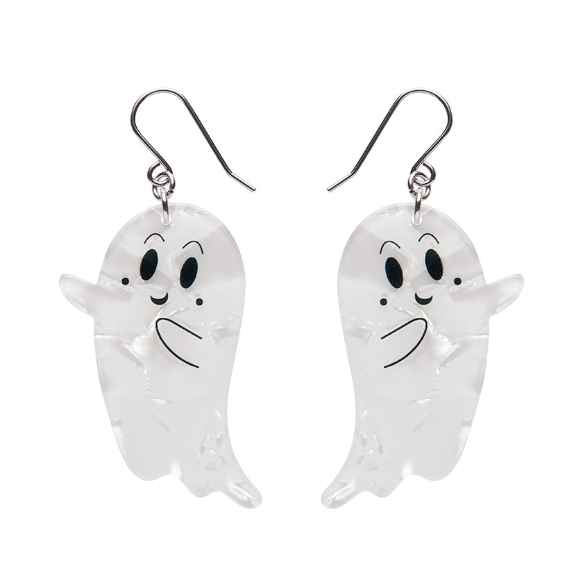 Erstwilder Earrings - Halloween | Ghost White