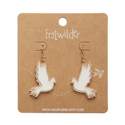 Erstwilder Essentials - Merry Kitschmas | White Dove Drop Gold