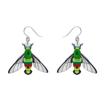 Erstwilder Earrings - Australiana | Glimmer the Hawk Moth