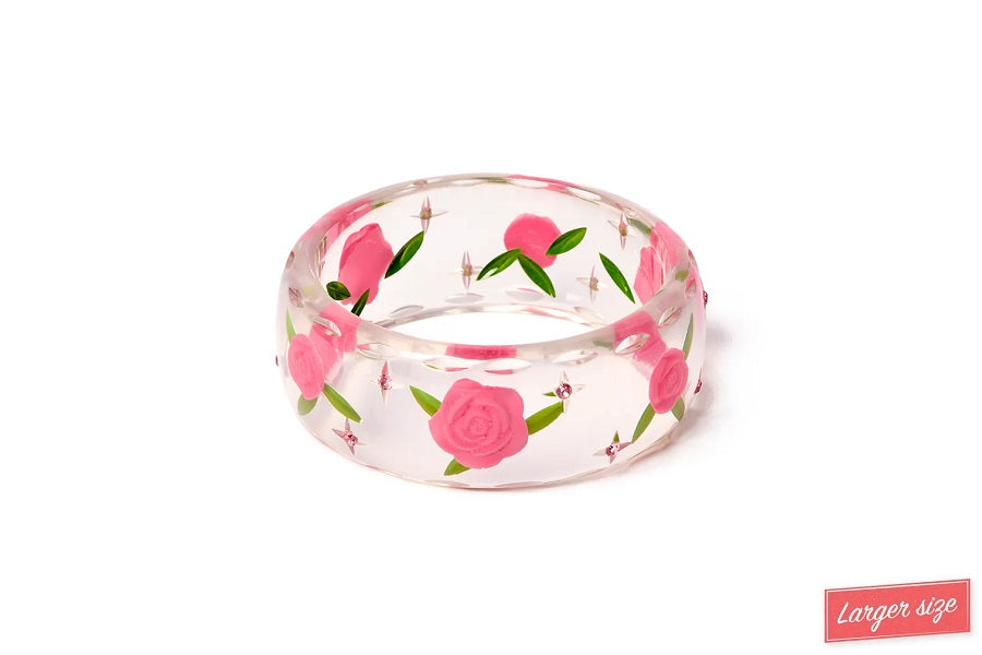 Splendette Rose Garden Sweet Juliet DUCHESS Wide Bangle