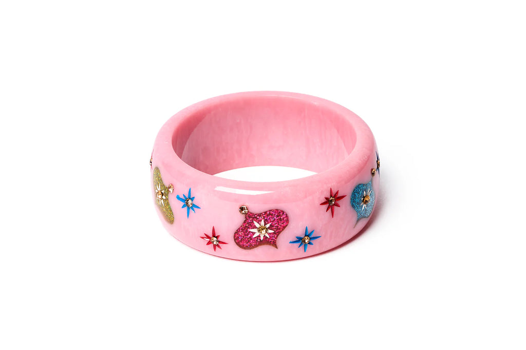 Splendette Christmas '25 Atomic Ornaments CLASSIC Wide Bangle