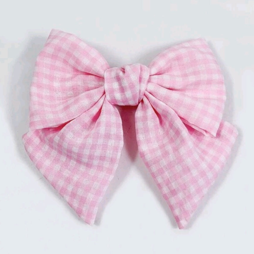 Gwynnie's Accessories | Roberts Hair Clip Gingham Musk
