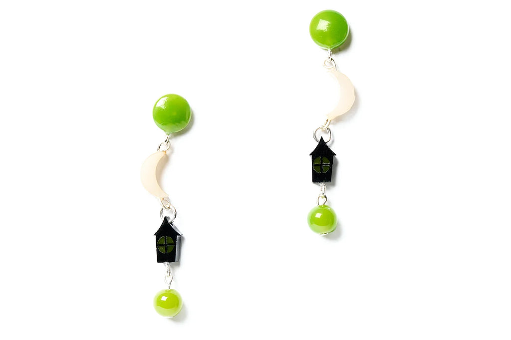 !! PRE-ORDER !! Splendette Earrings | Halloween 26 Haunted House