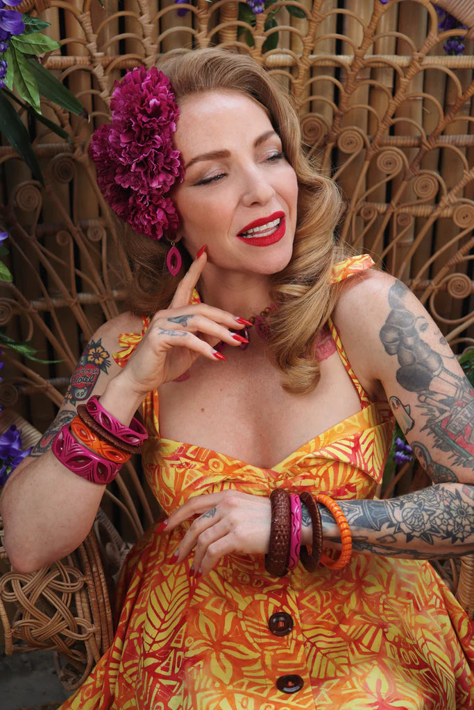 Splendette Tropical Orchid CLASSIC Midi Bangle