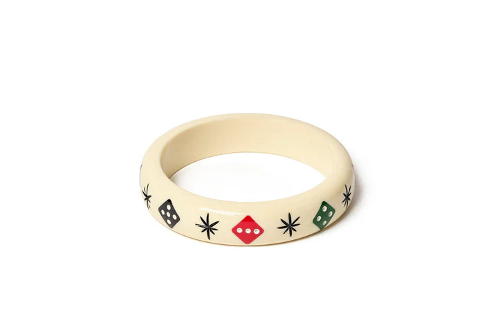 PRE-ORDER Splendette Dominos & Dice Doublet CLASSIC Midi Bangle