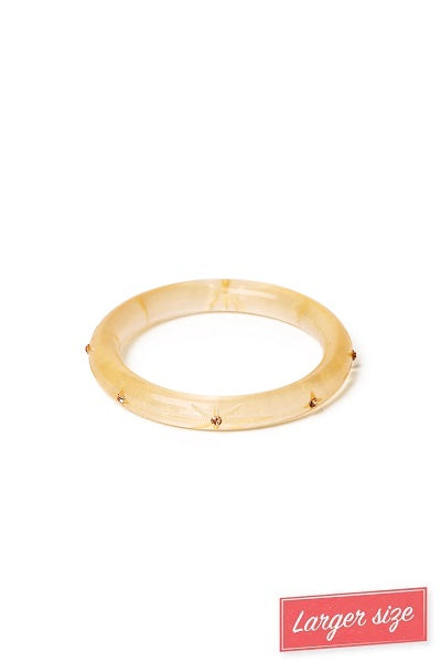 Splendette Birthday Party Gold Voile DUCHESS Narrow Bangle