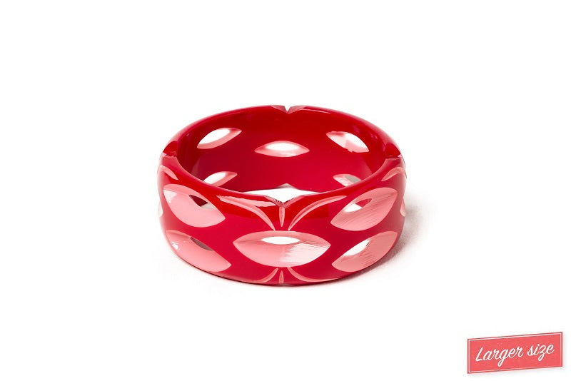 Splendette Tropical Blooming DUCHESS Wide Bangle