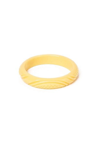 Splendette Heavy Carve Buttery CLASSIC Midi Bangle