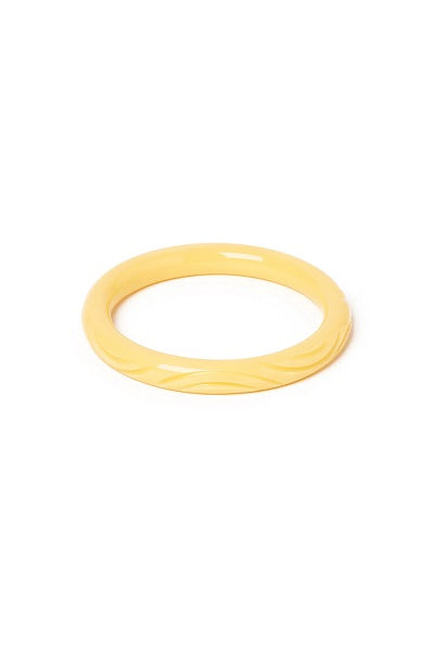 Splendette Heavy Carve Buttery CLASSIC Narrow Bangle