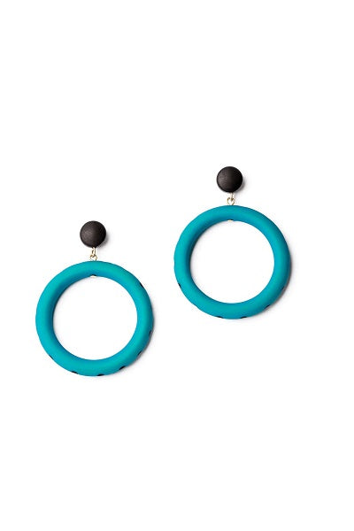 Splendette Earrings | Matte Caribbean