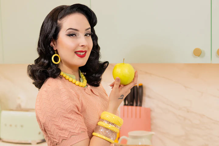 Splendette Heavy Carve Buttery DUCHESS Midi Bangle