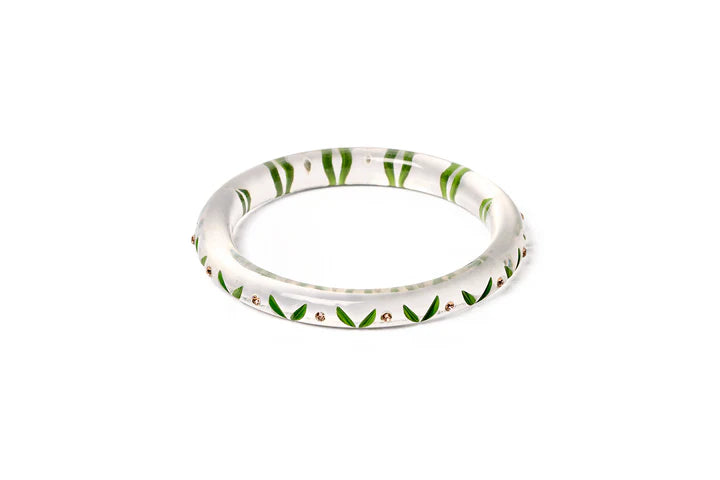 Splendette Rose Garden Precious Gold CLASSIC Narrow Bangle