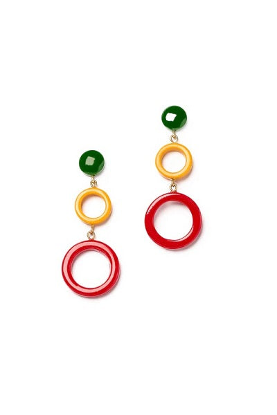 Splendette Earrings | Maracas Green