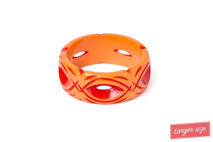 Splendette Tropical Guava DUCHESS Wide Bangle