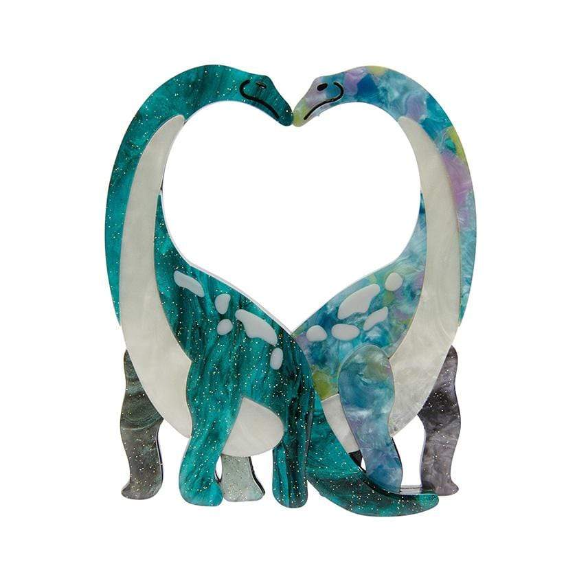 Erstwilder Brooch - Dinosauria | Neck to Neck