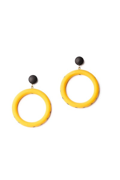Splendette Earrings | Matte Pineapple