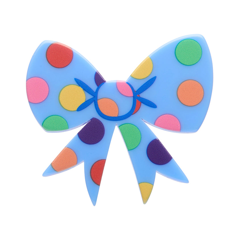 Erstwilder Brooch - A Day At The Fair | Polka Dot Mini Blue