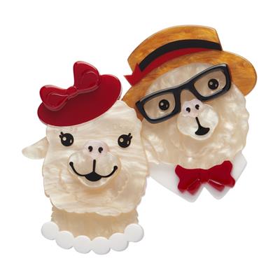 Erstwilder Brooch - Lucia Heffernan | The Enamoured Alpacas