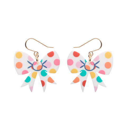 Erstwilder Essentials - A Day At The Fair | Polka Dot Bow White