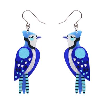 Erstwilder Earrings - Pete Cromer North America | The Boisterous Blue Jay