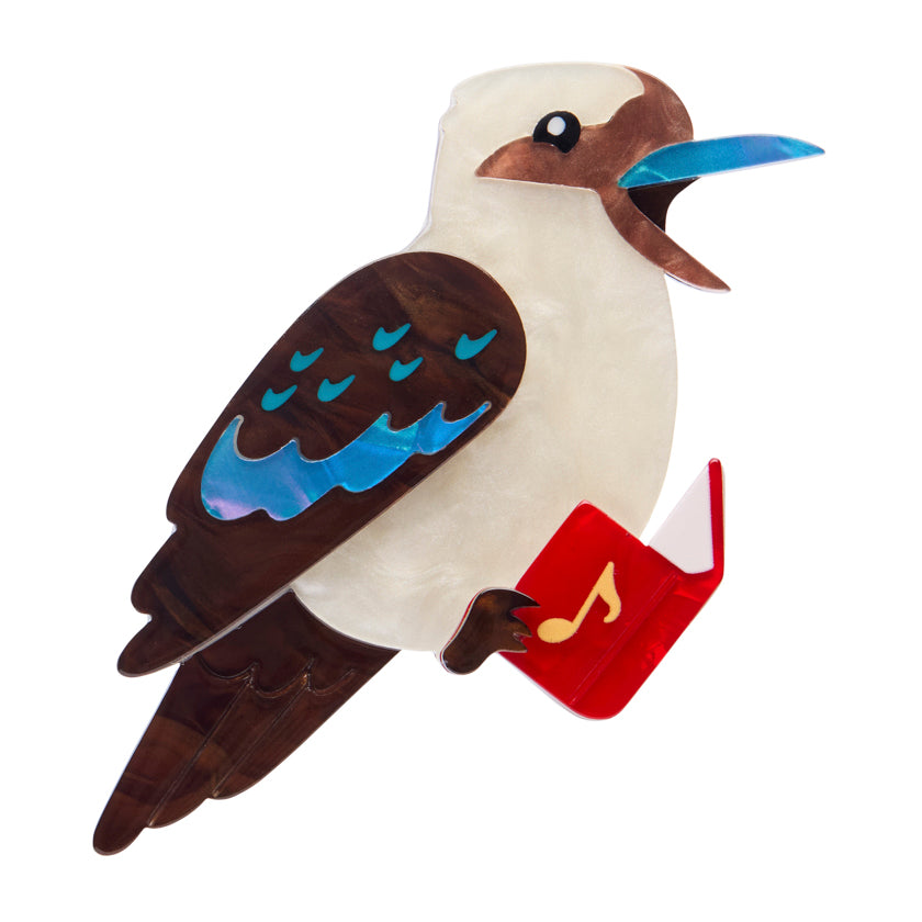 Erstwilder Brooch - Merry Menagerie | Kip the Kookaburra