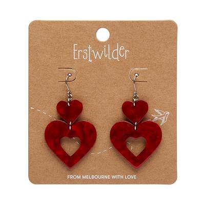 Erstwilder Essentials - Valentines 2025 | Double Heart Red