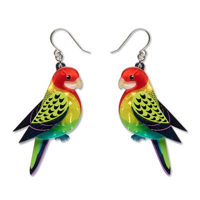 Erstwilder Earrings - Royal Botanic Gardens | Eastern Rosella