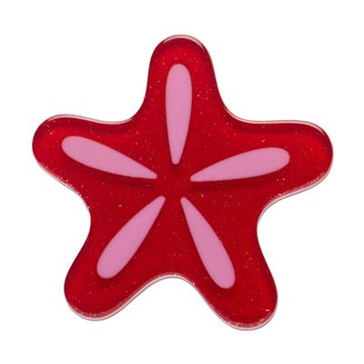 Erstwilder Brooch - Great Barrier Reef | Red Starfish Simplified Mini