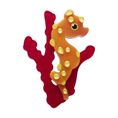 Erstwilder Brooch - Great Barrier Reef | Pygmy Seahorse
