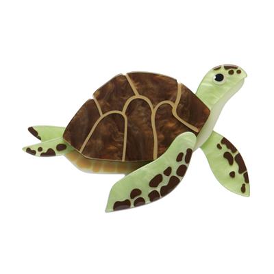Erstwilder Brooch - Great Barrier Reef | Green Turtle