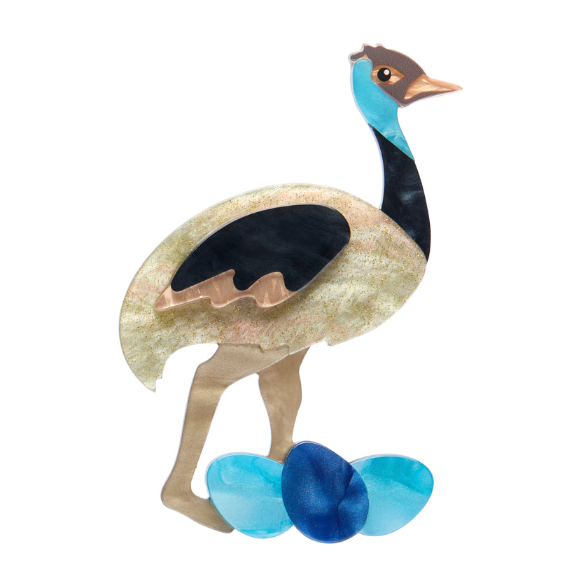 Erstwilder Brooch - Australiana | Elliot the Emu