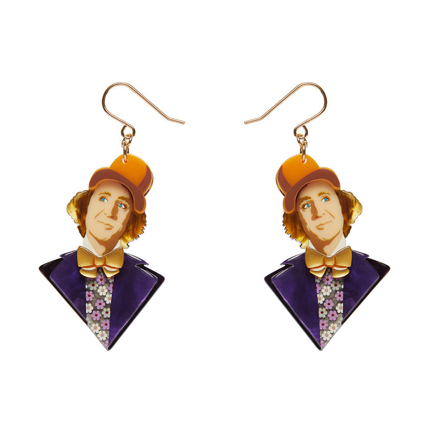 Erstwilder Earrings - Willy Wonka & the Chocolate Factory | Mr Wonka