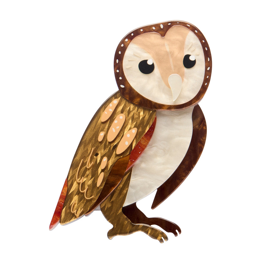 Erstwilder Brooch - Australiana | Maisie the Masked Owl