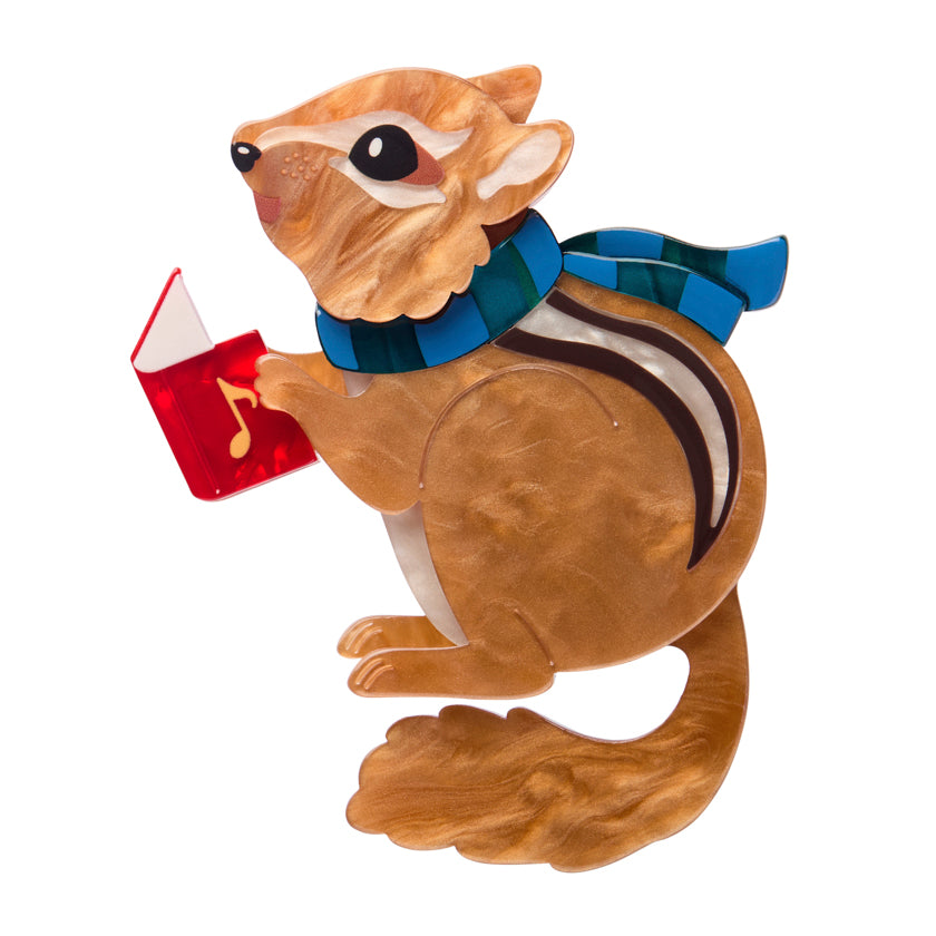 Erstwilder Brooch - Merry Menagerie | Charlie the Chipmunk