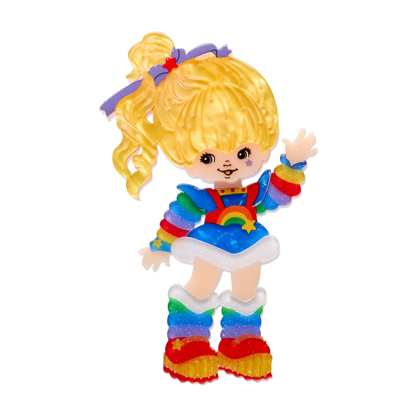 Erstwilder Brooch - Rainbow Brite | Rainbow Brite Says Hello