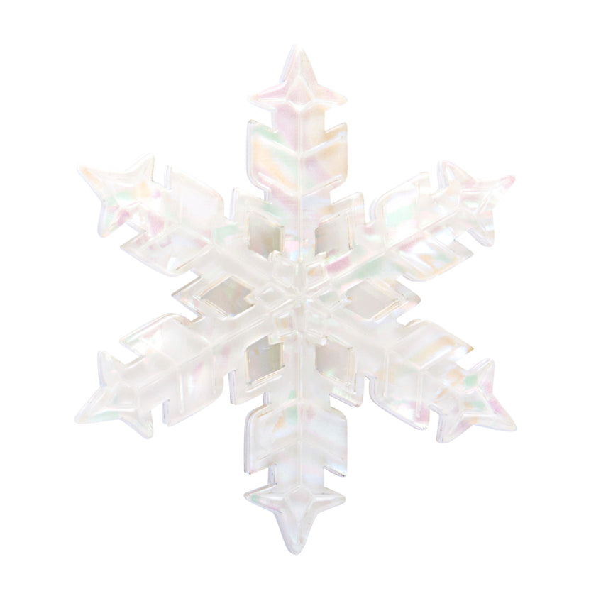 Erstwilder Brooch - Merry Menagerie | Snowflake Simplified Mini