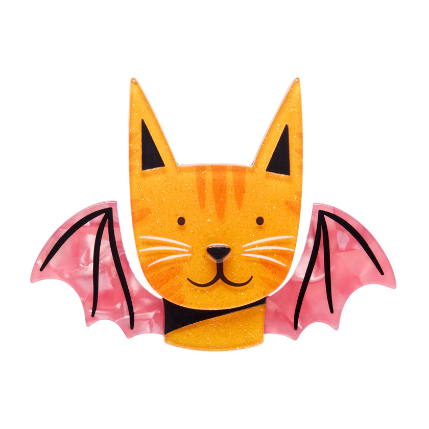 Erstwilder Brooch - Haunted at Heart | Winged Kitty