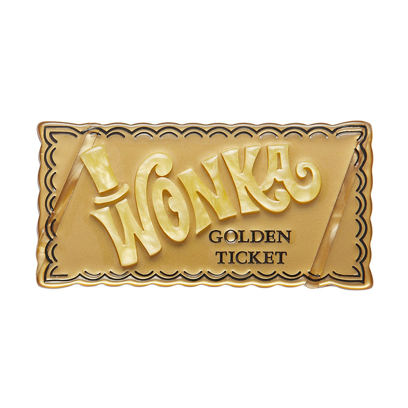 Erstwilder Brooch - Willy Wonka & the Chocolate Factory | Golden Ticket