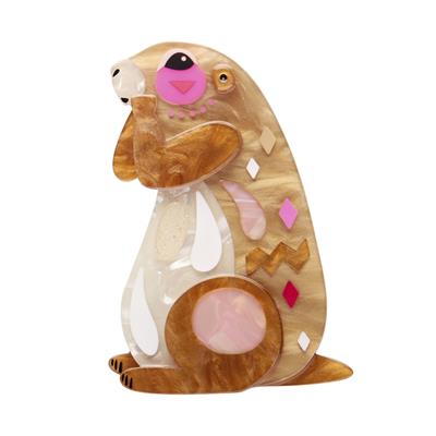 Erstwilder Brooch - Pete Cromer North America | The Prudent Prairie Dog