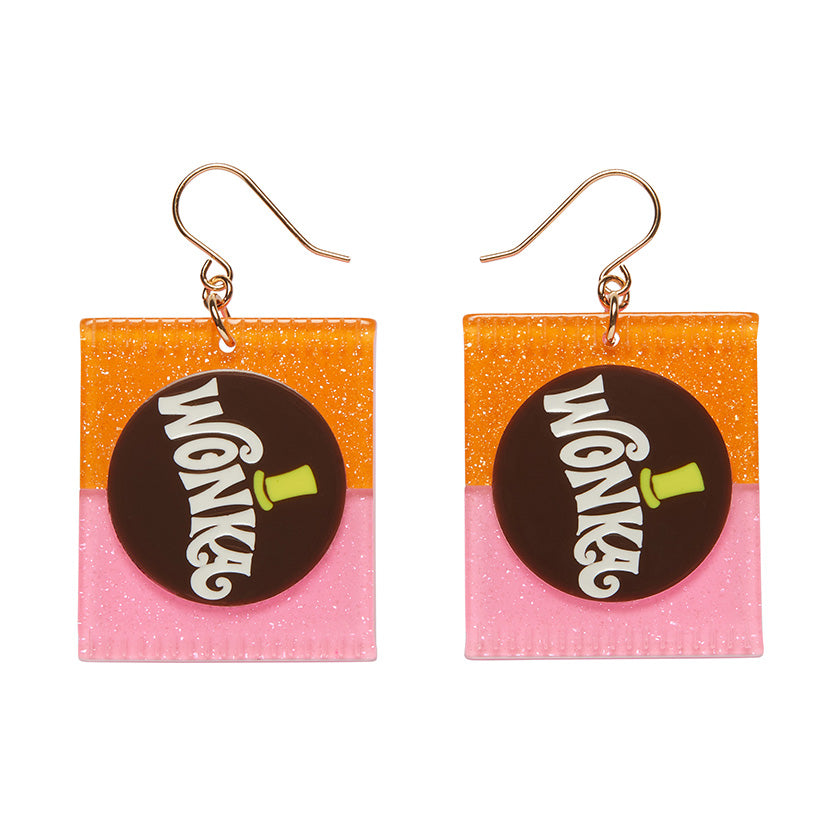 Erstwilder Earrings - Willy Wonka & the Chocolate Factory | Willy Wonka Bar