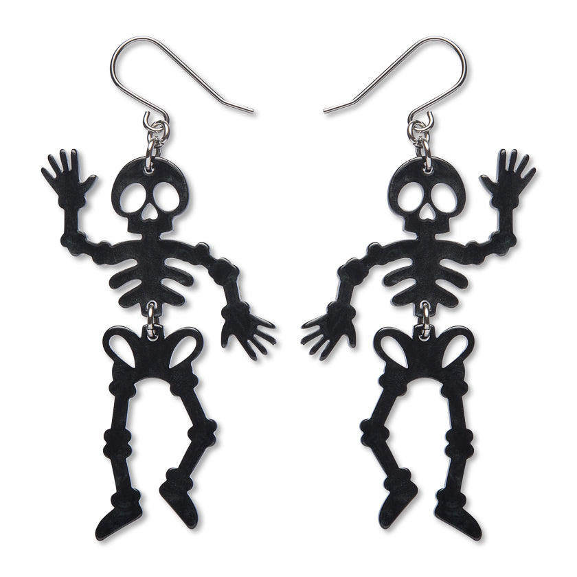 Erstwilder Essentials - Midnight Mischief | Dancing Skeletons Black