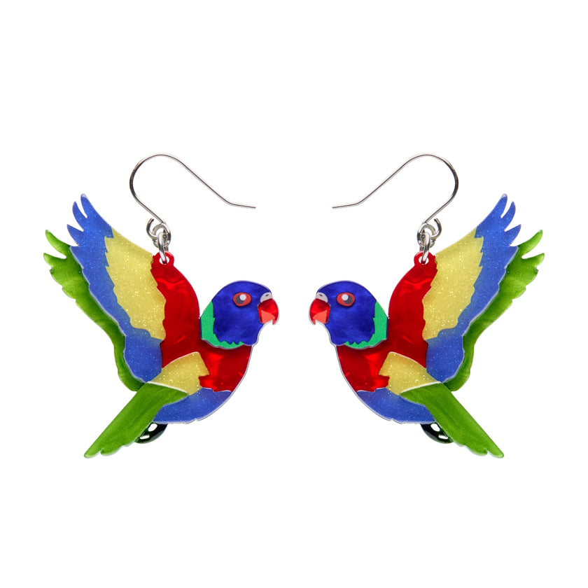 Erstwilder Earrings - Australiana | Lulu the Lorikeet