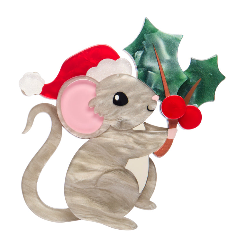 Erstwilder Brooch - Merry Menagerie | Milly the Mouse