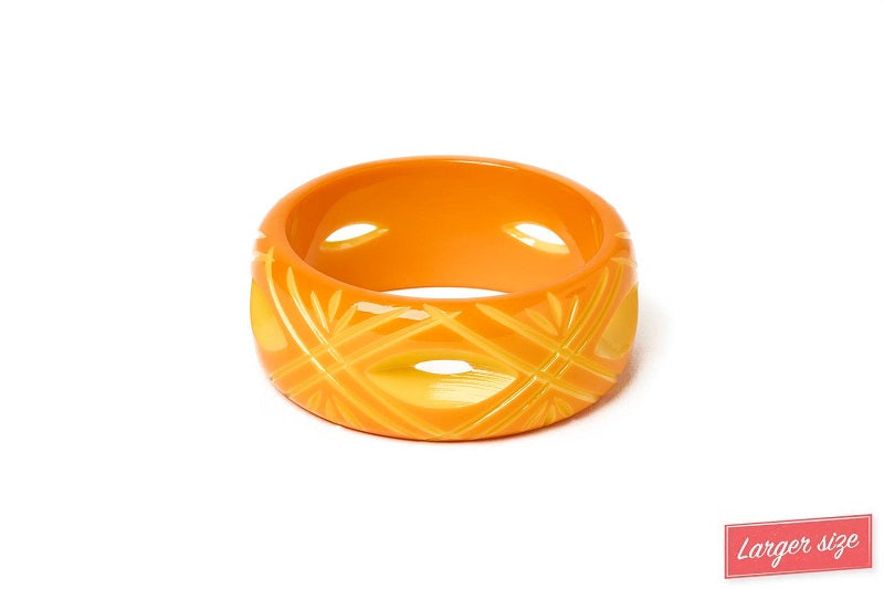 Splendette Tropical Sunny DUCHESS Wide Bangle